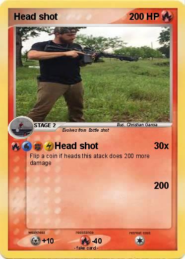 Pokemon Head shot