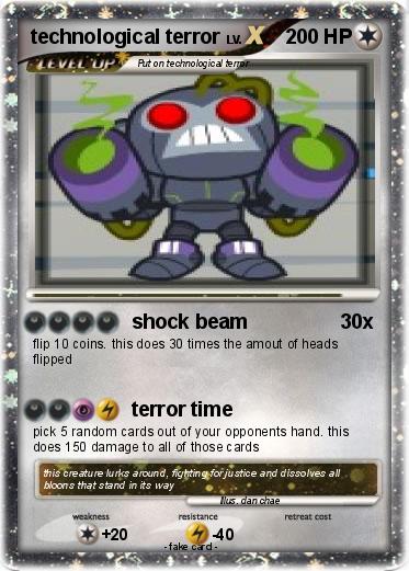 Pokemon technological terror