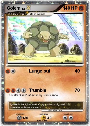 Pokemon Golem