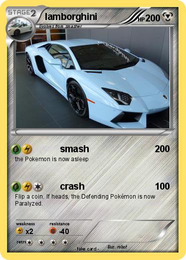 Pokemon lamborghini