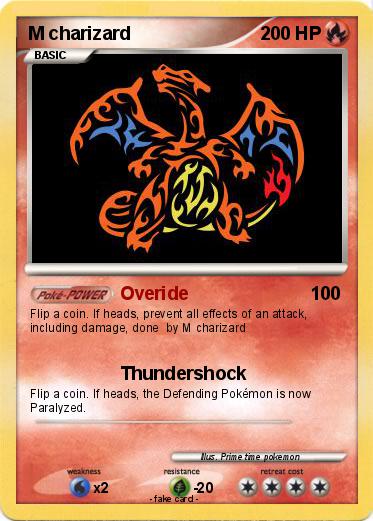 Pokemon M charizard