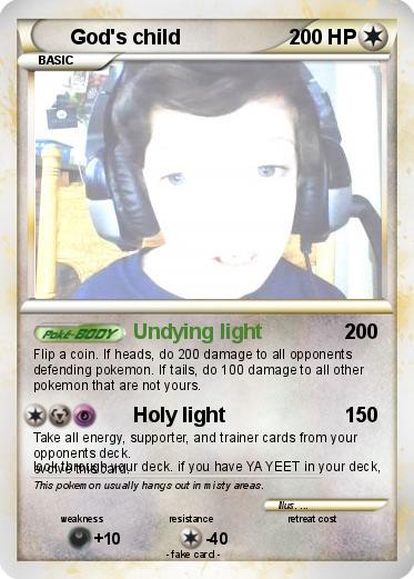 Pokemon God's child