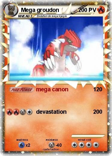 Pokemon Mega groudon