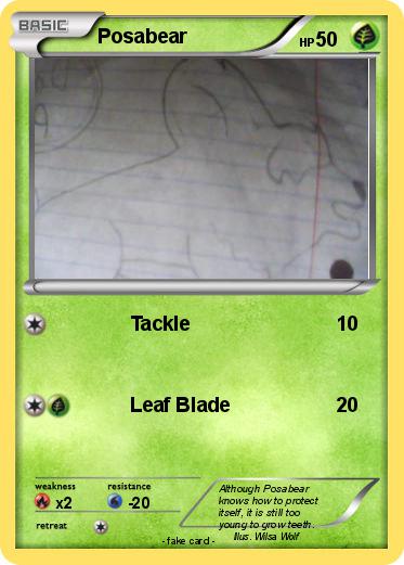 Pokemon Posabear
