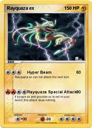 Pokemon Rayquaza ex