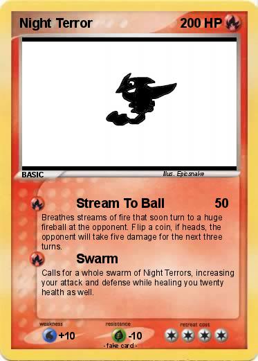 Pokemon Night Terror