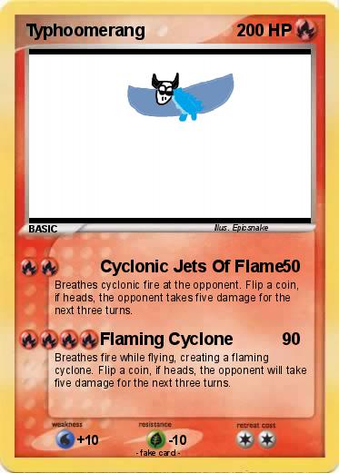 Pokemon Typhoomerang