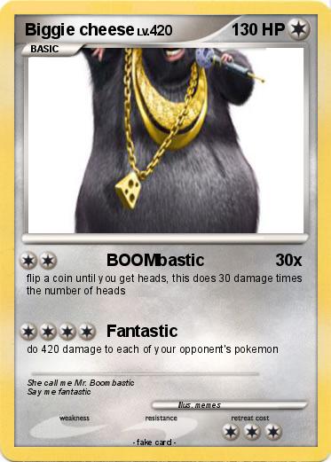 Pokemon Biggie cheese