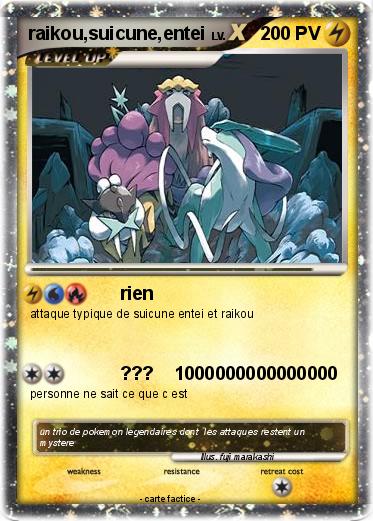 Pokemon raikou,suicune,entei