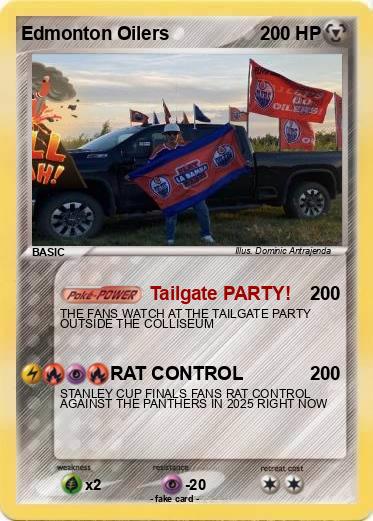 Pokemon Edmonton Oilers