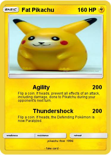 Pokemon Fat Pikachu