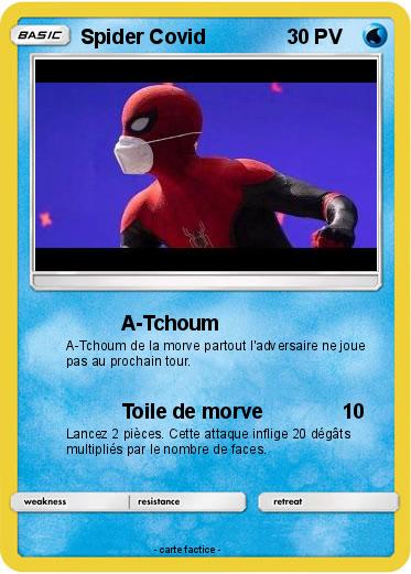 Pokemon Spider Covid