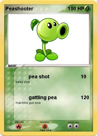 Pokemon Peashooter