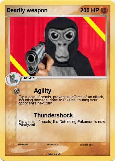 Pokemon Deadly weapon