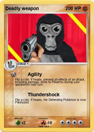 Pokemon Deadly weapon