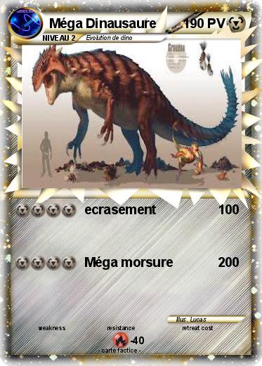 Pokemon Méga Dinausaure