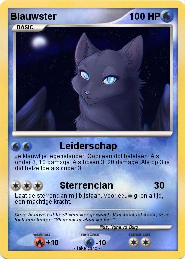 Pokemon Blauwster