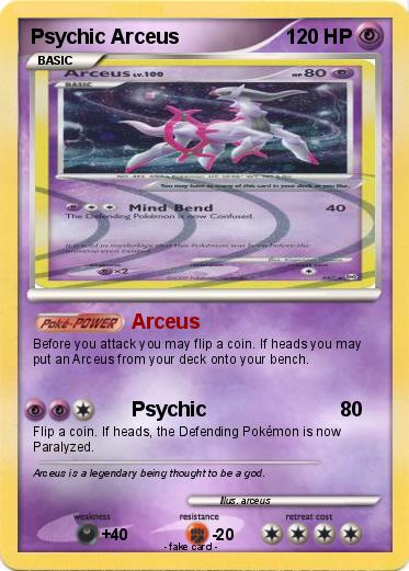 Pokemon Psychic Arceus