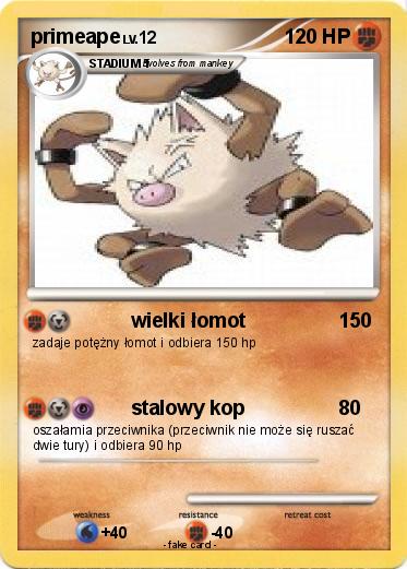 Pokemon primeape