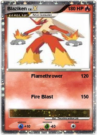 Pokemon Blaziken