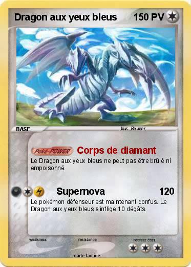 Pokemon Dragon aux yeux bleus