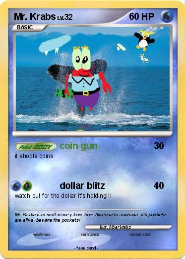 Pokemon Mr. Krabs