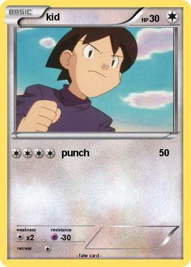 Pokemon kid