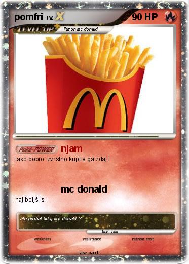 Pokemon pomfri