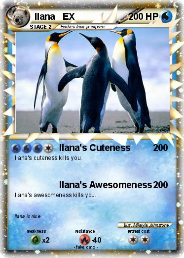 Pokemon Ilana   EX
