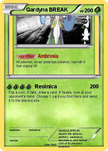 Pokemon Gardyna BREAK
