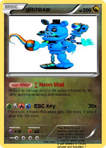 Pokemon glitchbear