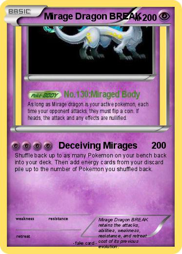 Pokemon Mirage Dragon BREAK