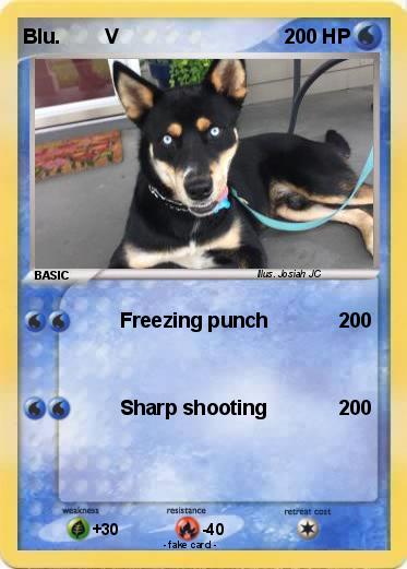 Pokemon Blu.        V