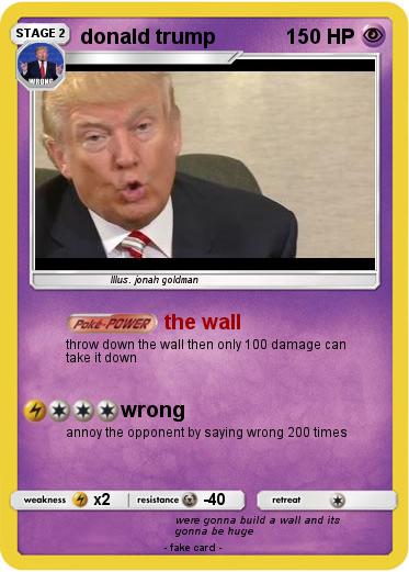 Pokemon donald trump