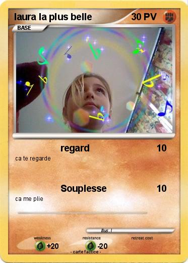 Pokemon laura la plus belle