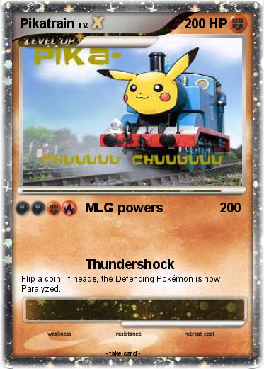 Pokemon Pikatrain