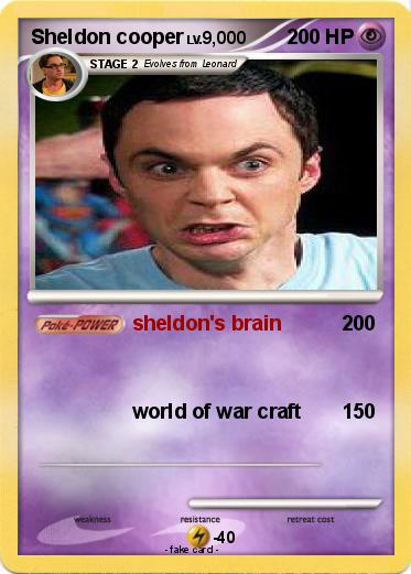 Pokemon Sheldon cooper