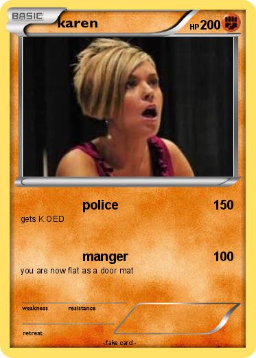 Pokemon karen