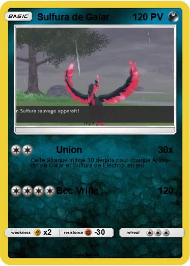 Pokemon Sulfura de Galar