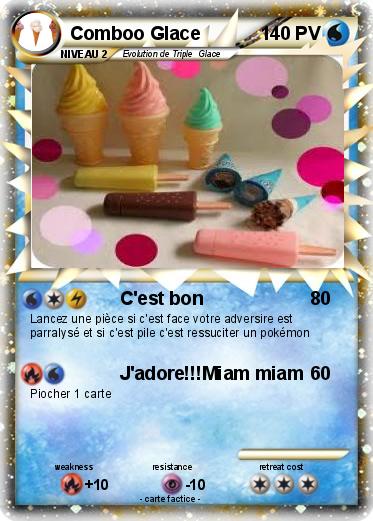 Pokemon Comboo Glace