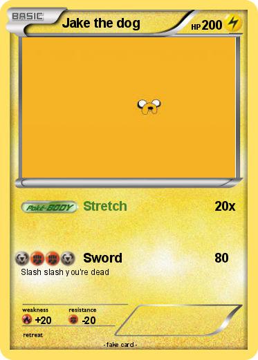 Pokemon Jake the dog