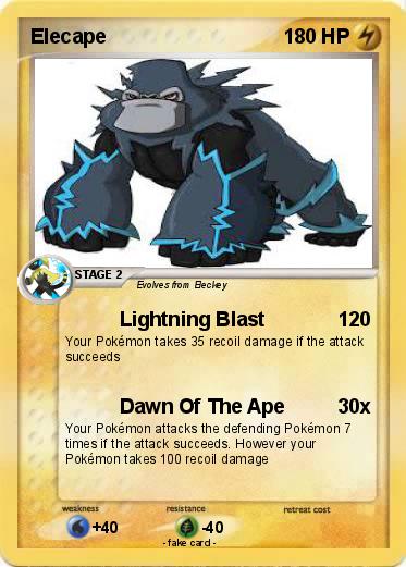 Pokemon Elecape