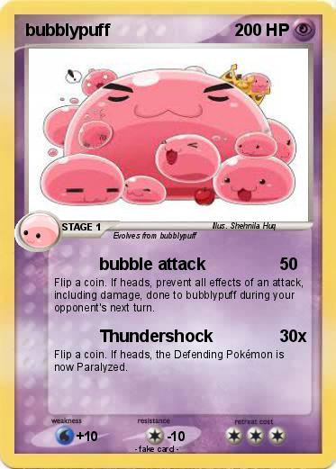 Pokemon bubblypuff