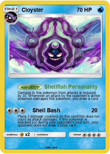 Pokemon Cloyster