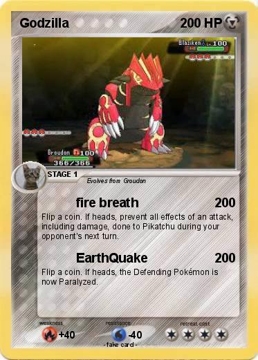 Pokemon Godzilla