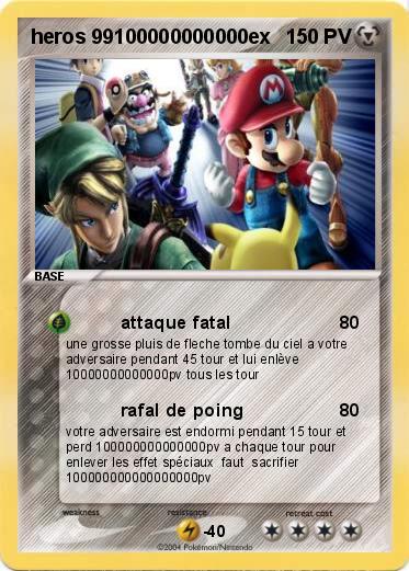 Pokemon heros 99100000000000ex