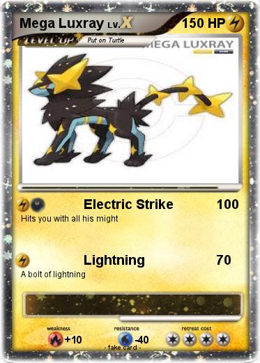 Pokemon Mega Luxray