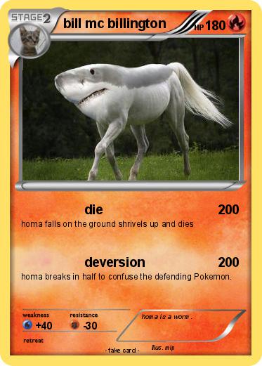 Pokemon bill mc billington