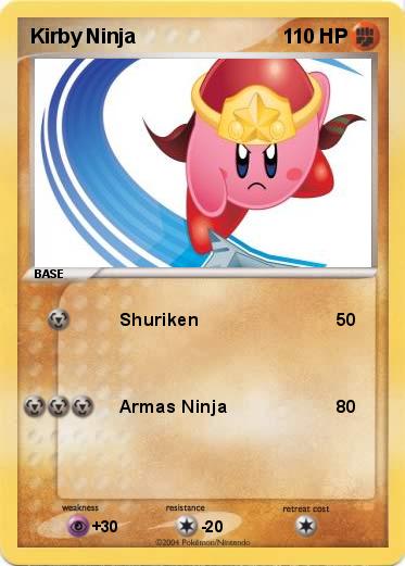 Pokemon Kirby Ninja