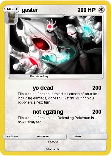 Pokemon gaster